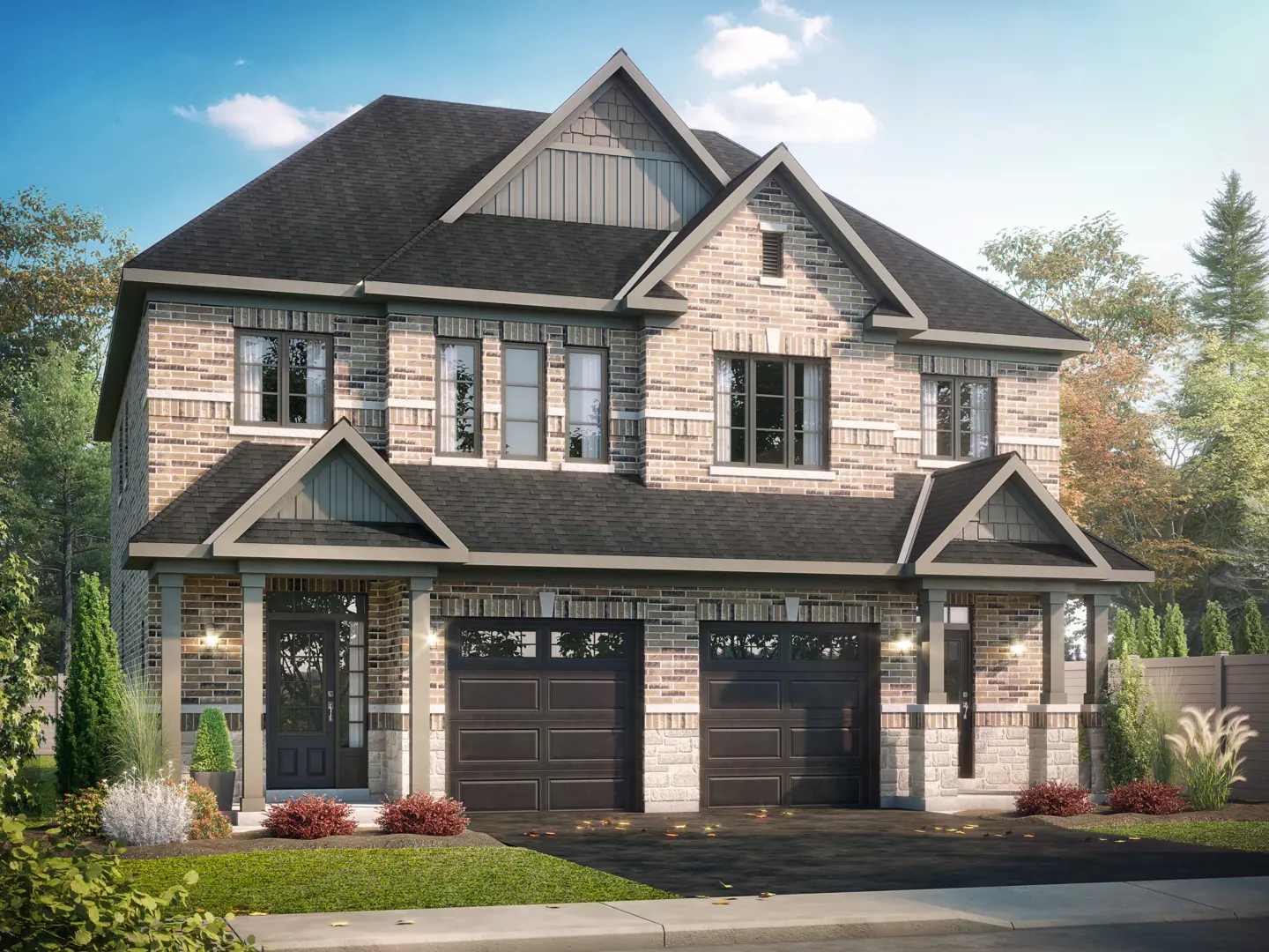 Copperhill Semis - South Barrie located at Mapleview Drive East & Madelaine Drive,  Barrie,   ON image
