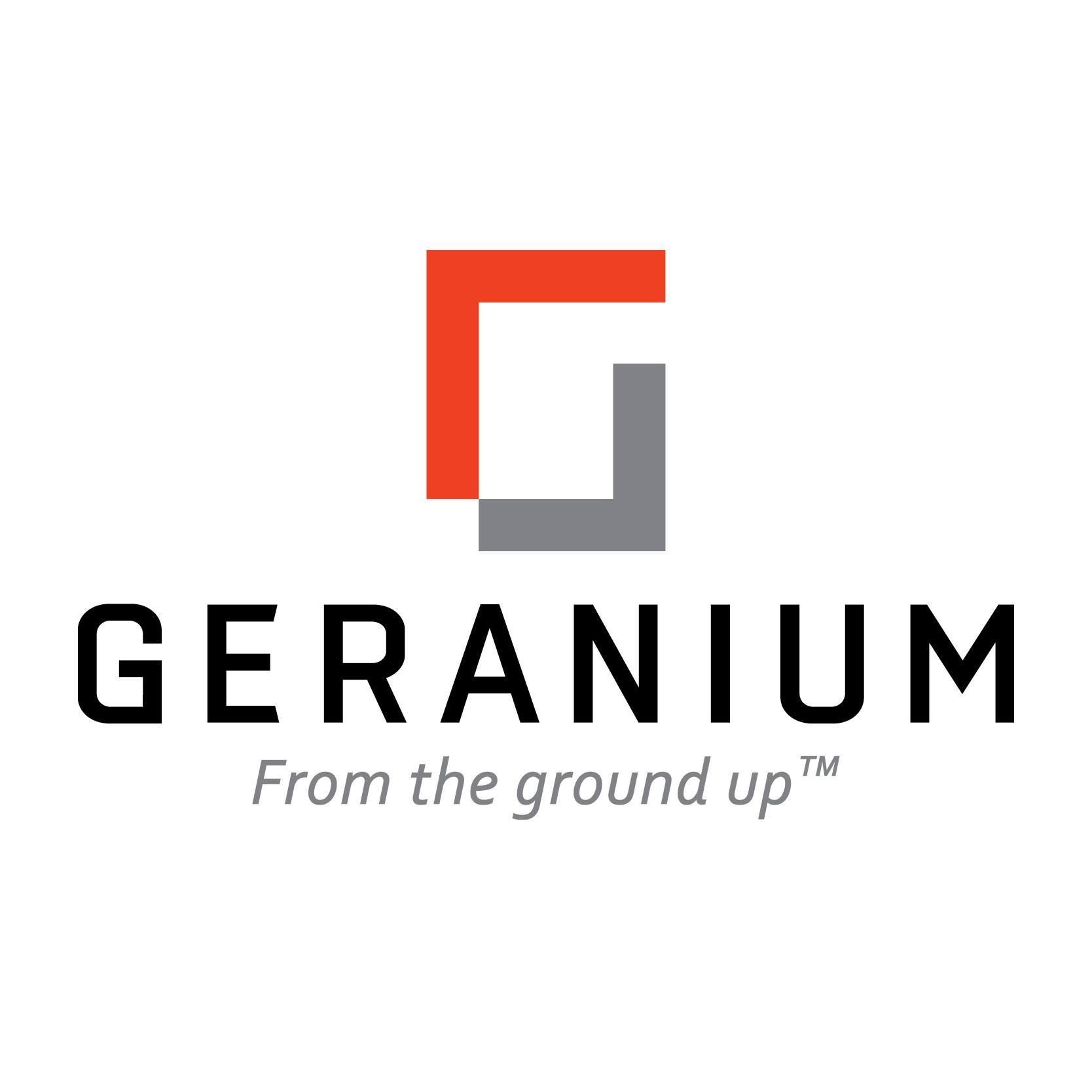 Geranium, JRB Group builders logo