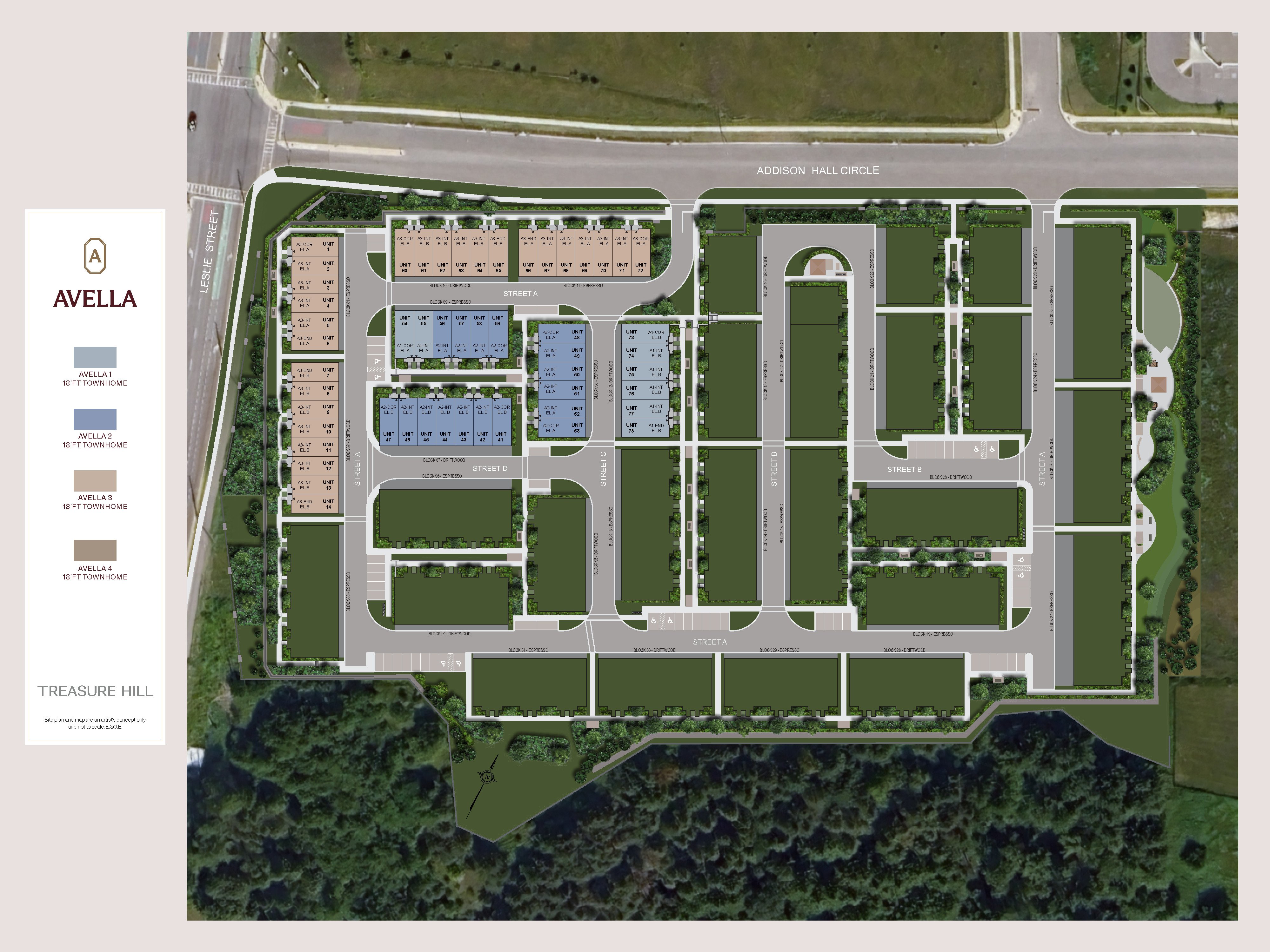 Avella Towns located at 25 Addison Hall Circle, Aurora, ON L4G 3X8 cover image
