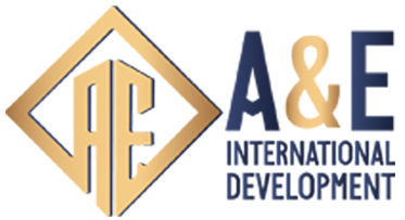 A&E International Development Ltd builders logo