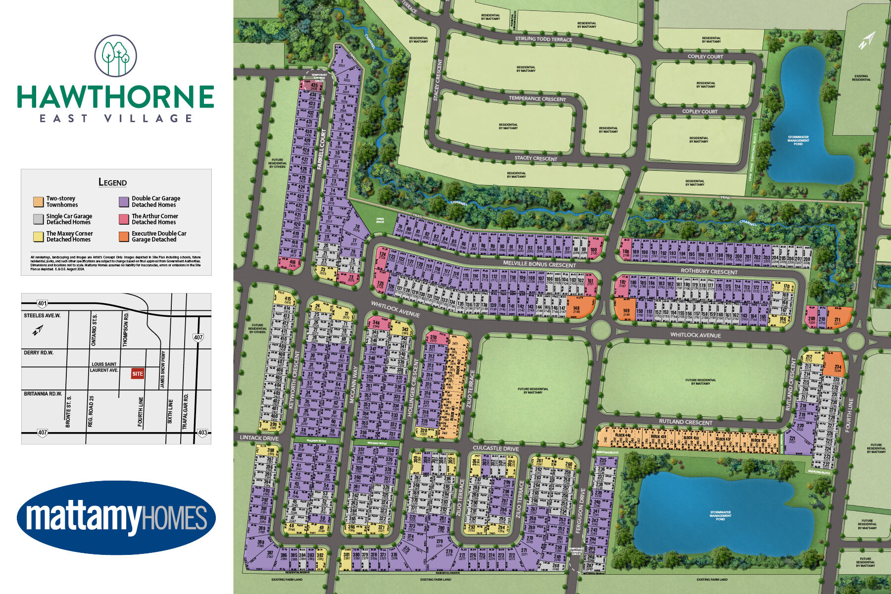 Hawthorne East Village Phase 6 located at 1255 Stirling Todd Terrace, Milton, ON image