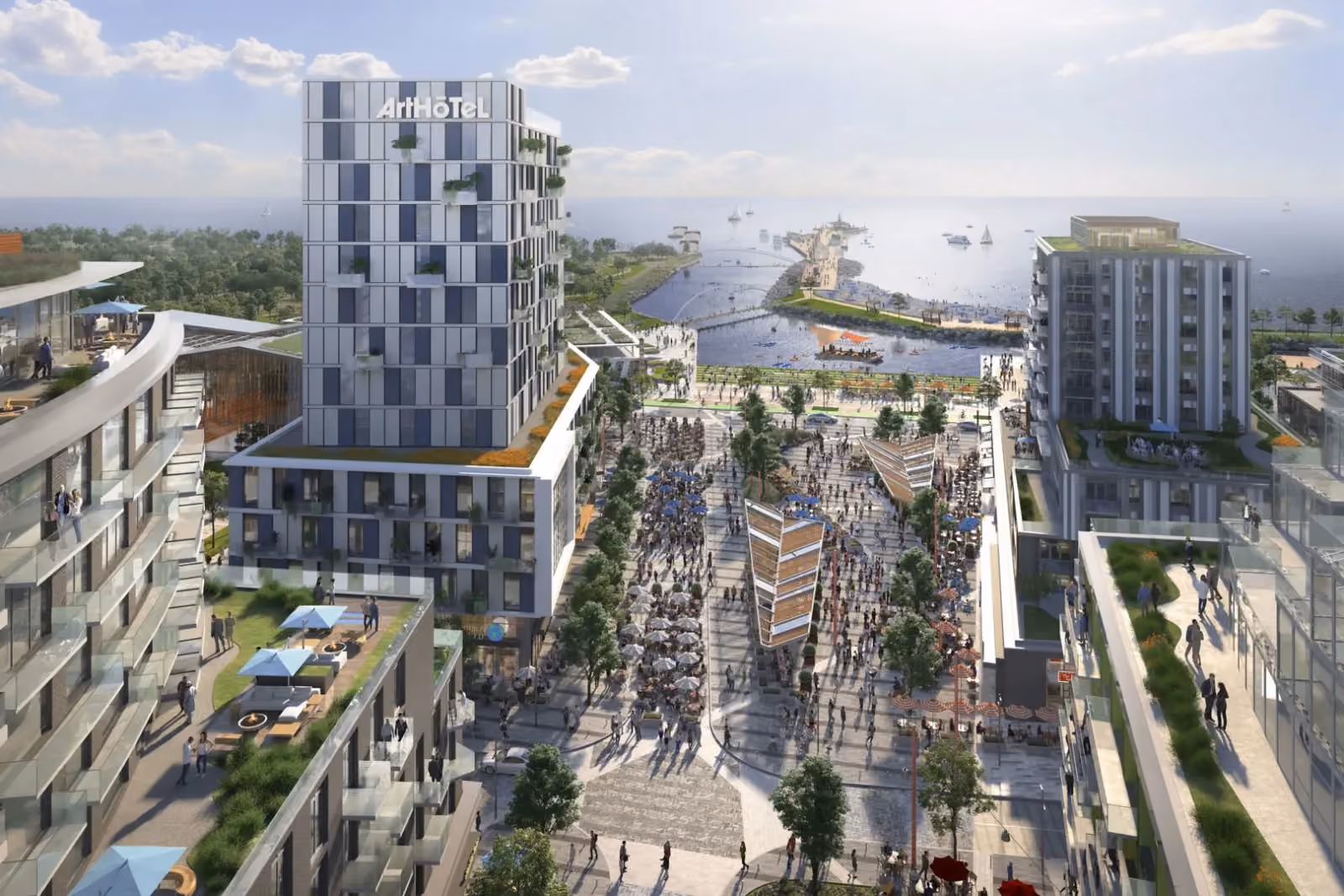 South Banks Lakeview Village located at Lakeshore Rd E & Dixie Rd, Mississauga, ON, Canada cover image